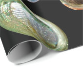 Abalone Paua Muschel Farbsortiment Geschenkpapier (Rolleneckpunkt)