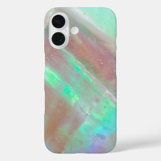 Abalone Sheel Pattern iPhone Case (Rückseite)