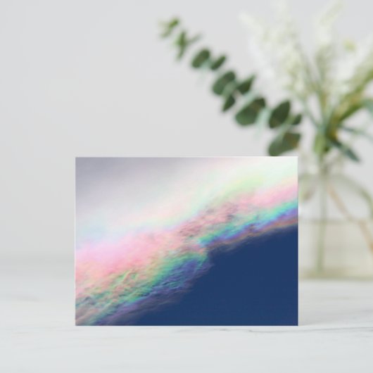 Abalone Sky Postkarte (Stehend Vorderseite)