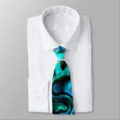 Abalone türkise Neck Tie Krawatte (Gebunden)