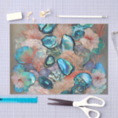 Abalone und Coral Decoupage Tissue Seidenpapier (Handwerk)