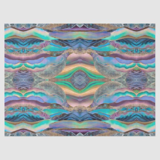 Abalone Waves Dekoupage Tissue Craft Seidenpapier (Vorderseite)
