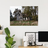 Abanded South Dakota Farm stead. Poster (Heimbüro)