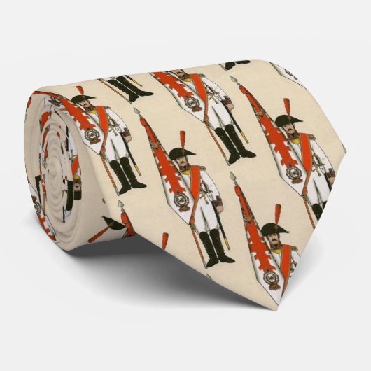 ABANDERADO REGIMIENTO DE LA PRINCESA KRAWATTE (Gerollt)