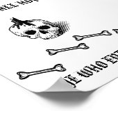 "ABANDON ALL HOFFE YE ENTER WER HIER" POSTER (Ecke)