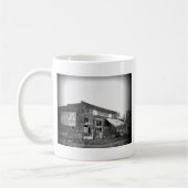 Abandoned Bauern Business in Black and White Kaffeetasse (Links)