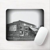 Abandoned Bauern Business in Black and White Mousepad (Mit Mouse)
