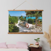 Abandoned Boat Wandteppich Mit Holzrahmen (Schlafzimmer)