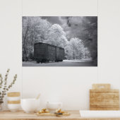 Abandoned Box Car Poster (Küche)