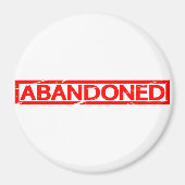 Abandoned Briefmarke Magnet (Vorne)