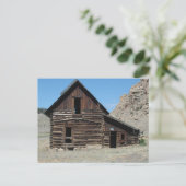 Abandoned Cabin Postkarte (Stehend Vorderseite)
