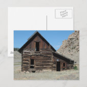 Abandoned Cabin Postkarte (Vorne/Hinten)