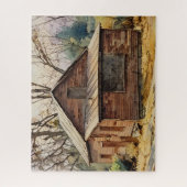 Abandoned Cabin Puzzle (Vertikal)