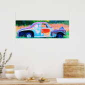 Abandoned Car Poster (Küche)