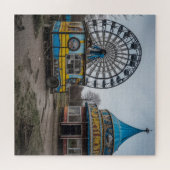Abandoned Carnival Empty Ferris Wheel and Zent Puzzle (Horizontal)