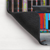 Abandoned Colorful Gebäude Ai Art Mousepad (Ecke)