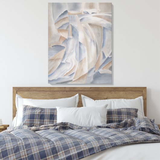 Abandoned Dam Leinwanddruck (Insitu (Schlafzimmer))