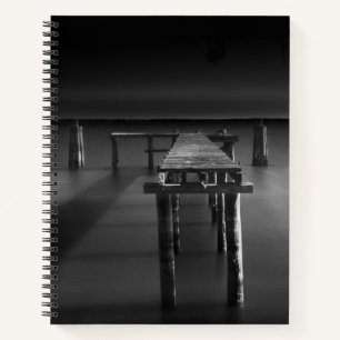 Abandoned Dock at Lake Monroe Notizblock