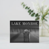 Abandoned Dock at Lake Monroe Postkarte (Stehend Vorderseite)