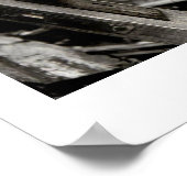 Abandoned Door in the Woods Poster (Ecke)