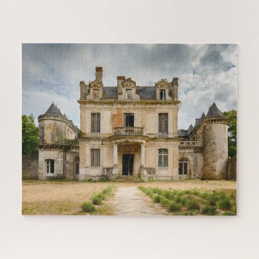 Abandoned Fantasy Chateau Front Factory Puzzle (Horizontal)