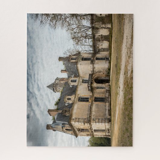 Abandoned Fantasy French Chateau Puzzle (Vertikal)