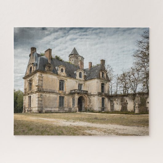 Abandoned Fantasy French Chateau Puzzle (Horizontal)