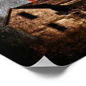 Abandoned Farm House Poster (Ecke)