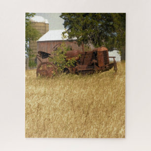 Abandoned Farm Traktor - 16x20 - 520 Stk. Puzzle