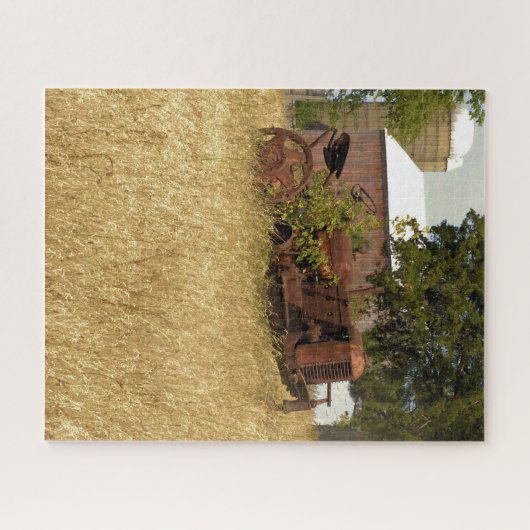 Abandoned Farm Traktor - 16x20 - 520 Stk. Puzzle (Horizontal)