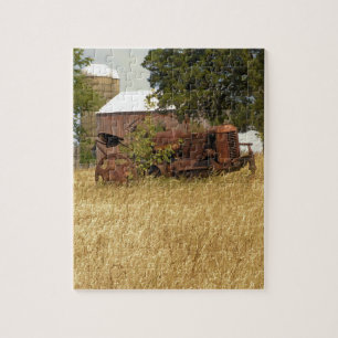 Abandoned Farm Traktor - 8x10 - 110 Stk. Puzzle