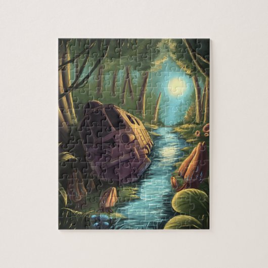 Abandoned frain puzzle (Vertikal)