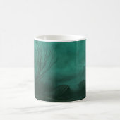 Abandoned Friedhof Moonlit Night Scene Kaffeetasse (Mittel)