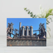 Abandoned Furnace Feiertagskarte (Stehend Vorderseite)