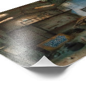 Abandoned Garage Print - Abandoned Miniatures Fotodruck (Ecke)