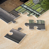 Abandoned Gebäude Abstrakt AI Art Puzzle (Seite)