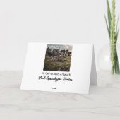 Abandoned Gebäude Post Apokalypse Karte (Rückseite)