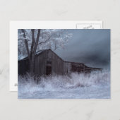 Abandoned Gebäude Postkarte (Vorne/Hinten)