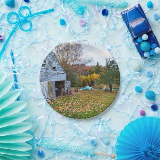 Abandoned Homestead Pappteller (Party)