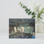 Abandoned Hospital Pripyat by Tschernobyl Postcard Postkarte (Stehend Vorderseite)