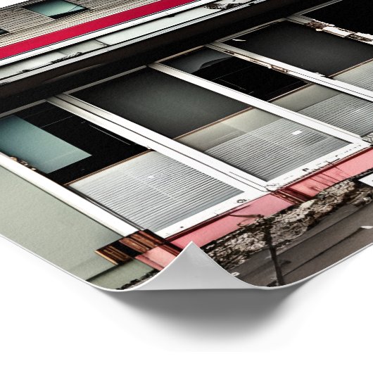 Abandoned Hotel Lost Spaces Debilitated Poster (Ecke)