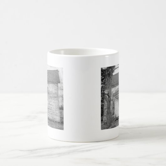 Abandoned House Bird Music Edit Kaffeetasse (Mittel)
