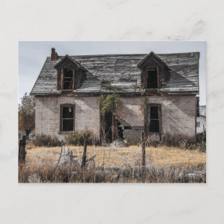 Abandoned House in Central Utah Postkarte