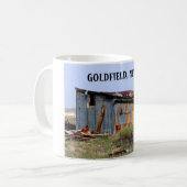 Abandoned House in Goldfield Nevada Kaffeetasse (Vorderseite Links)