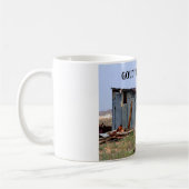 Abandoned House in Goldfield Nevada Kaffeetasse (Links)