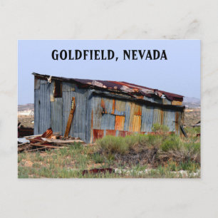 Abandoned House in Goldfield Nevada Postkarte