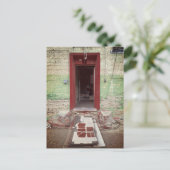 Abandoned House in Maricopa California Postkarte (Stehend Vorderseite)