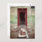 Abandoned House in Maricopa California Postkarte (Vorne/Hinten)