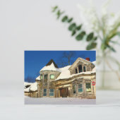 Abandoned House in Searsport, Maine Postkarte (Stehend Vorderseite)