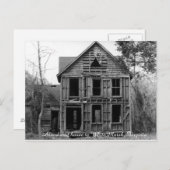 Abandoned house in White Marsh Virginia Postcard Postkarte (Vorne/Hinten)